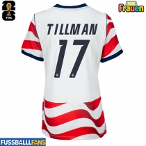Vereinigte Staaten Malik Tillman #17 Heimtrikot Frauen EM 2024 Kurzarm